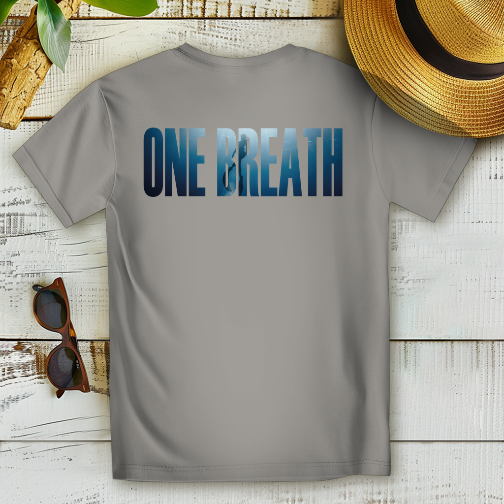 Damen Premium Bio T-Shirt "One Breath - Rise to the Surface"