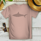 Damen Premium Bio T-Shirt "Ocean Guardian - Shark Edition"