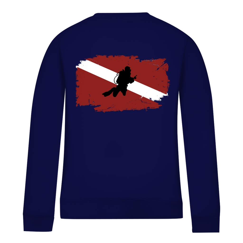 Damen Sweatshirt "Dive Flag"