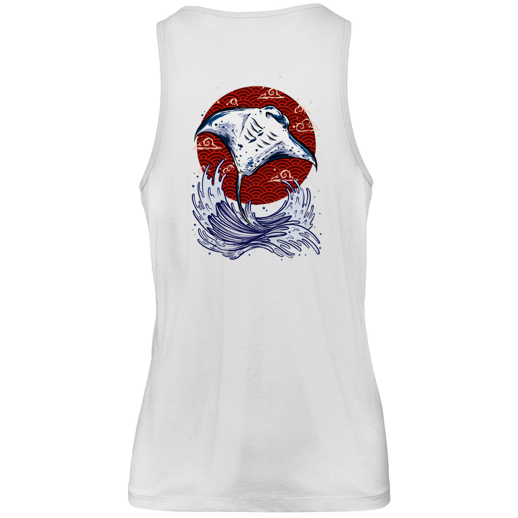 Herren Premium Tank Top "Schwinge des Ozeans"