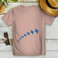 Damen Premium Bio T-Shirt "Manta Flight"