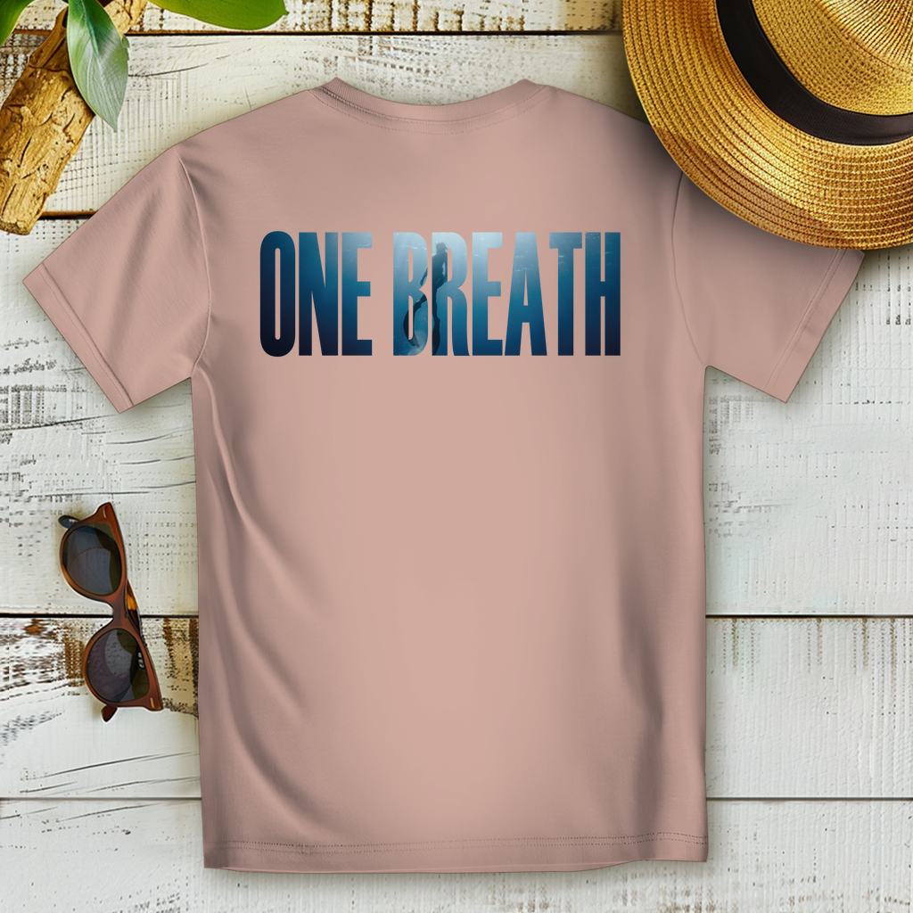 Damen Premium Bio T-Shirt "One Breath - Rise to the Surface"