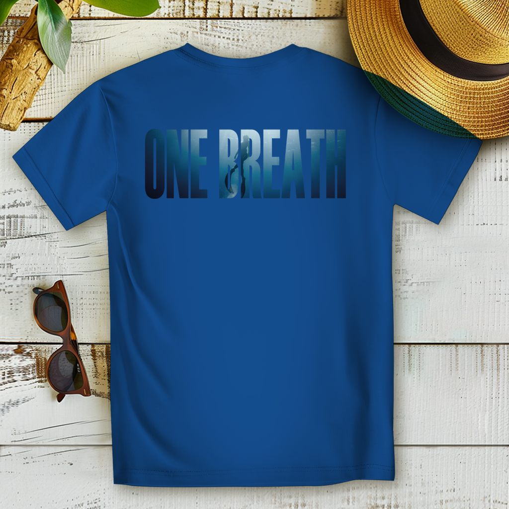 Damen Premium Bio T-Shirt "One Breath - Rise to the Surface"