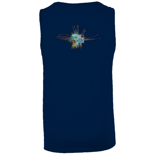 Herren Basic Tank Top "Oceans Flame"