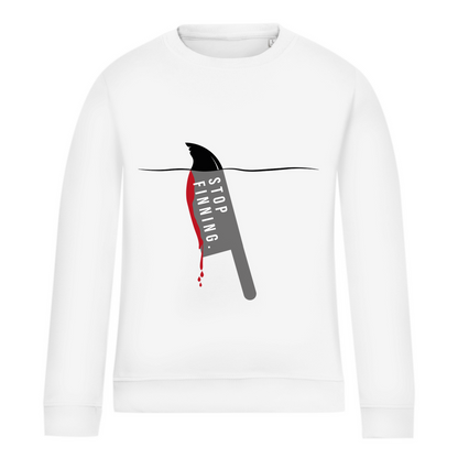 Damen Sweatshirt "Stop Finning"