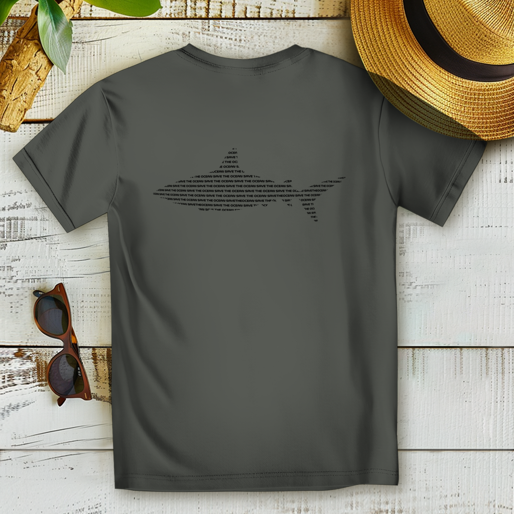 Damen Premium Bio T-Shirt "Ocean Guardian - Shark Edition"