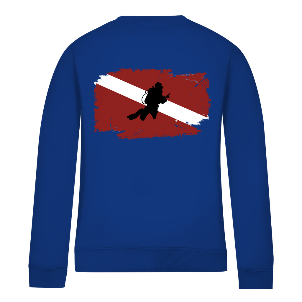 Damen Sweatshirt "Dive Flag"