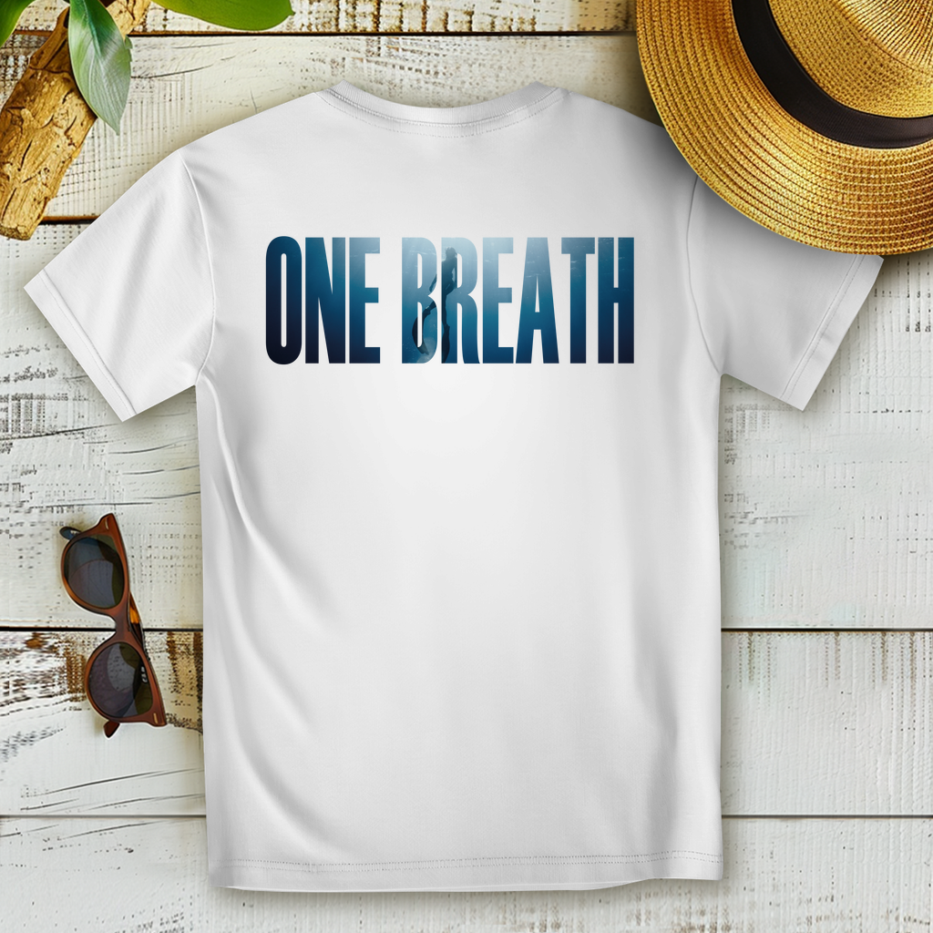 Damen Premium Bio T-Shirt "One Breath - Rise to the Surface"