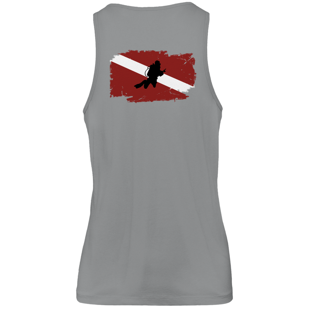 Herren Premium Tank Top "Dive Flag"