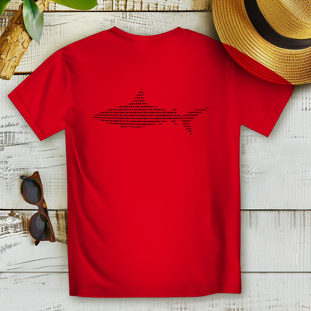 Damen Premium Bio T-Shirt "Ocean Guardian - Shark Edition"